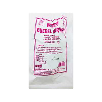 Alpha Guedel Airway (Size 3) - Respiratory Care