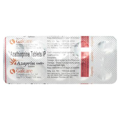 AZAPRIN 50MG TABLET 10'S - Auto Immune Disease-Imm