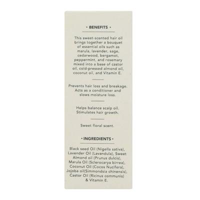 Februus Organics Hair Serum - Marula, Black Seed & Lavender 50 ml - Hair Treatment