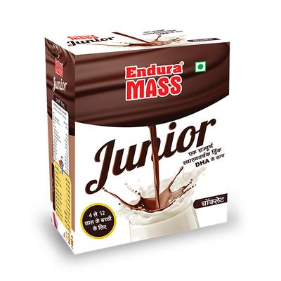 Endura Mass Junior Weight Gain Powder - Chocolate Flavour 200 gm - Weight Gain