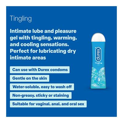 Durex Play Pleasure Gel - Tingling 50 ml - Flavoured Lubes