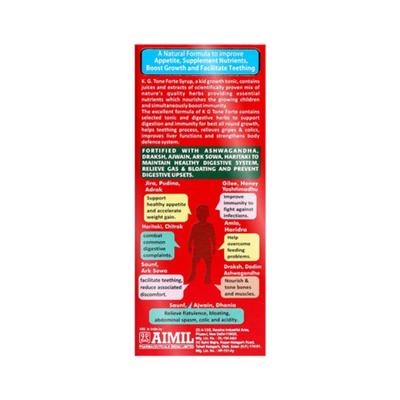 Aimil K.G. Tone Forte Syrup (Pack of 4 x 100 ml) - Speciality Medicines