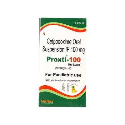 Proxtl 100mg Dry Syrup 30ml - Bacterial Infections-Cep