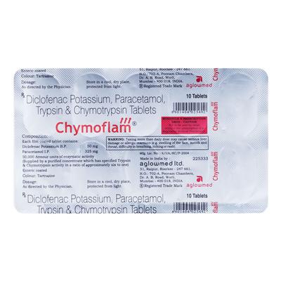 CHYMOFLAM Tablet 10's - Muscle Cramps/Spasticity-Mus