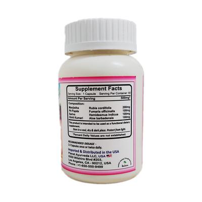Planet Ayurveda Gleaming Skin, Hair, Nails Vege Capsule 60's - Health Products