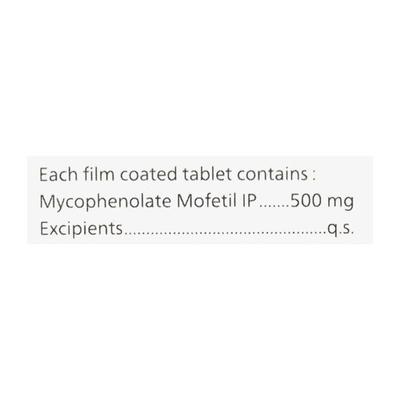 MYCODAC 500mg Tablet 10's - Auto Immune Disease-Imm