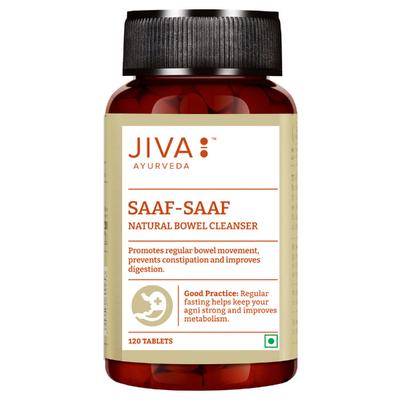 Jiva Ayurveda Saaf-Saaf Tablets 120's - Speciality Medicines