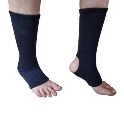 Sahyog Wellness 4 way Stretchable Ankle Compression Support - Black (L) 1's - Knee/Ankle/Leg/Foot Supports