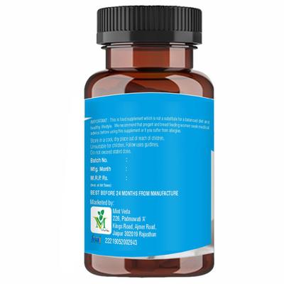Mint Veda Biotin 10000 mcg Veg Capsule (Pack of 2 x 90's) - Hair & Skin