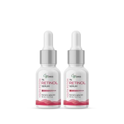 CGG Cosmetics Youth Potion Retinol Serum (Pack of 2 x 10 ml) - Face Serum