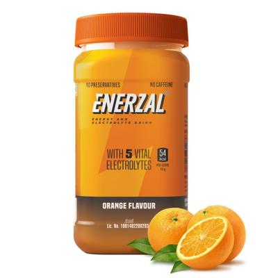 Enerzal Orange Powder 500gm - Energy Drinks