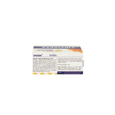 Kerala Ayurveda Liposem Tablet (Pack of 10 x 10's) - Speciality Medicines