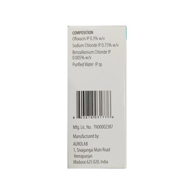 AUROFLOX Ophthalmic Solution 5ml - Eye Infections-Eaa