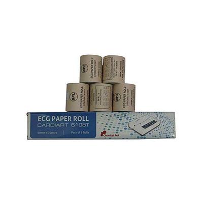 BPL ECG Paper Roll Cardiart 6108T (50 mm x 20 mtr) 5's - Surgical Instruments