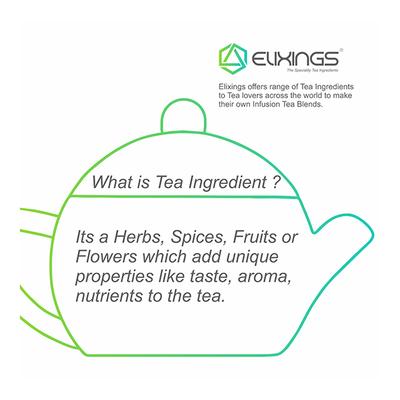 Elixings Organic Tea Ingredient Loose Leaf Cut - Stevia Leaves 114 gm - Teas