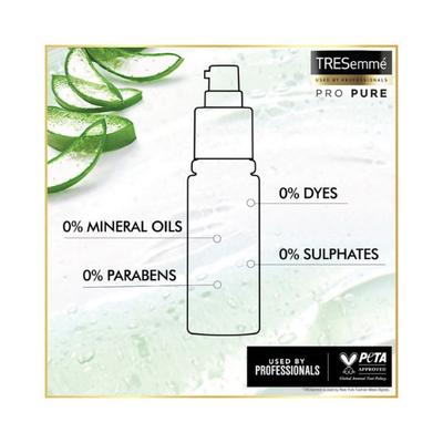 Tresemme Pro Pure Moisture Boost Serum, with Aloe Essence, Sulphate Free & Paraben Free 60 ml - Hair Serums