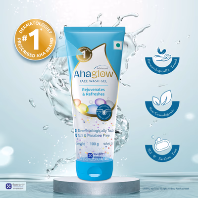 AHAGLOW ADVANCED Face Wash Gel 100 gm - Face Wash & Cleansers