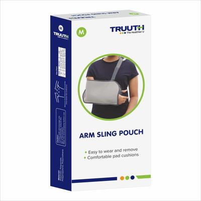 Truuth Shoulder Arm Sling (M) - Abdomen/Neck/Arm/Elbow Supports