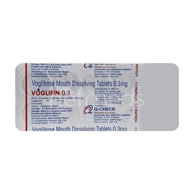 Voglifin 0.3mg Tablet 10'S - Diabetes-Ant