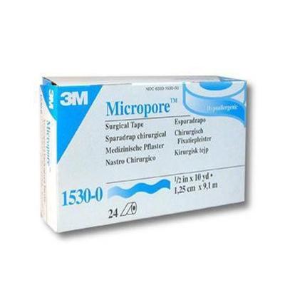 3M Micropore Surgical Tape - (1.25 cm x 9.1 m) (1530-0) - Bandages & Dressings
