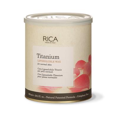 Rica Liposoluble Wax - Titanium 800 ml - Shaving & Hair Removal