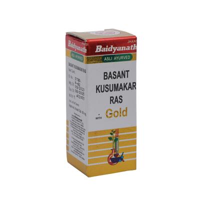 Baidyanath Basant Kusumakar Ras with Gold Tablet 5's - Speciality Medicines