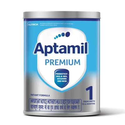 Aptamil Premium Infant Formula Stage 1 Powder (upto 6 months) (Tin) 400 g - Baby And Infant Supplements