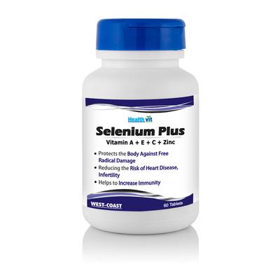 HealthVit Selenium Plus (Vitamins A C E Zinc) Tablet 60's - Multi-Vitamins