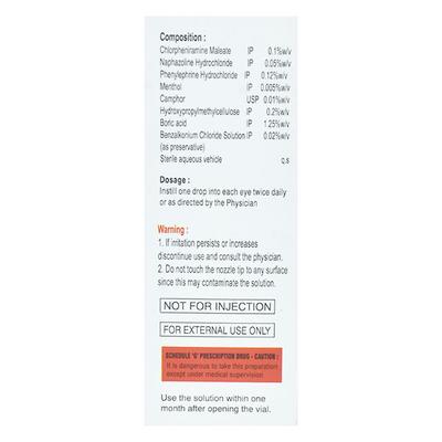 ALLERCOOL Eye Drops 10ml - Eye Infections-Eaa