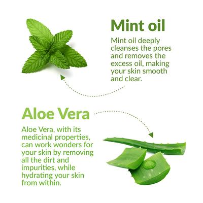 Kara Refreshing Face Wipes - Aloe Vera & Mint Oil 10's - Facial Wipes & Tissues