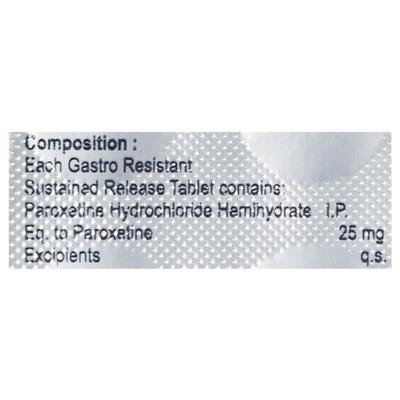 PAXONIL 25 Tablet 15's - Depression-Ant