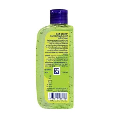 Clean & Clear Purifying Apple Face Wash 50 ml - Face Washes