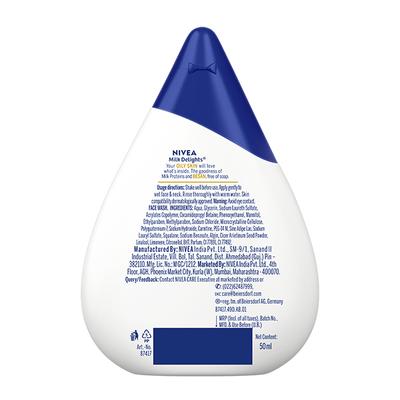 Nivea Milk Delights Face Wash for Oily Skin - Besan 50 ml - Face Wash & Cleansers