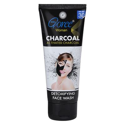 Goree Charcoal Activated Detoxifying Face Wash - Woman 100 ml - Face Washes