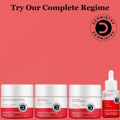 Dermistry Anti Aging Lifting & Firming Instant & Intense Retinol Face Mask 50 ml - Face Mask