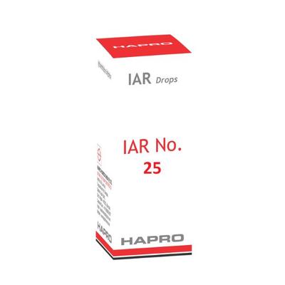 Hapro IAR No.25 Drops 30 ml - Homeopathic Drops