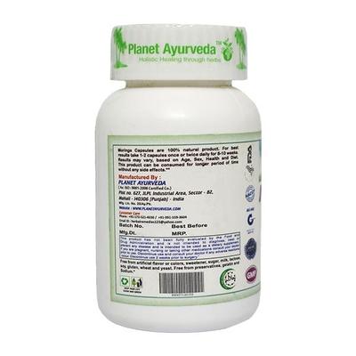 Planet Ayurveda Moringa Capsules 60's - Speciality Medicines