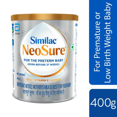Similac Neosure (For Preterm Baby Born Before 37 Weeks) Powder 400gm - Tin - Baby And Infant Supplements