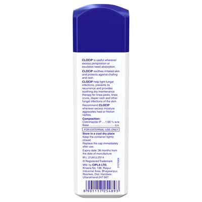 Clocip Powder 75 gm - Itching/Rashes