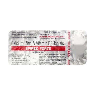 Spirex Forte Tablet 10's - Supplements-Vam
