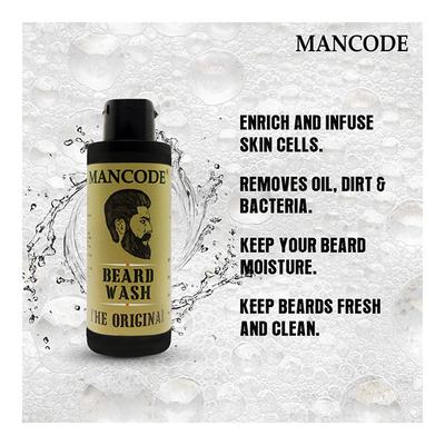 Mancode Beard Wash Gel - The Original 100 ml - Beard Wash