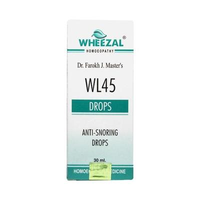 Wheezal Wl-45 Anti Snoring Drops 30ML - Homeopathic Drops