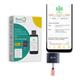 BeatO Smart Glucometer Kit (Mobile Connected Glucometer 1's + Test Strips 20's) - Blood Glucose Monitors/Test Strips