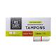 Pee Safe Organic Cotton Tampons (Super plus) 16's - Tampons