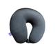 VIAGGI Microbead Travel Neck Pillow with Fleece - Gray - Others Ortho Supports