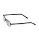 Vision Express 29306 Gun Metal Rectangle Eyeglasses (Including Anti-Reflective Coating Lens) 1's - Wearables Eye Glasses