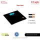 Eagle Digital Weighing Scale Slim Design (EEP-1002A) - Black - Health Monitoring Devices