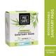 Pee Safe 100% Organic Cotton Biodegradable Sanitary Pads (Overnight) 10's - Sanitary Napkins