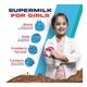 Gritzo SuperMilk Nutrition Drink Powder for Girls (13+ yrs) - Double Chocolate 400 gm - Nutritional Supplement