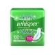 Whisper Ultra Clean Wings (XL plus) Sanitary Pad 15's - Sanitary Napkins